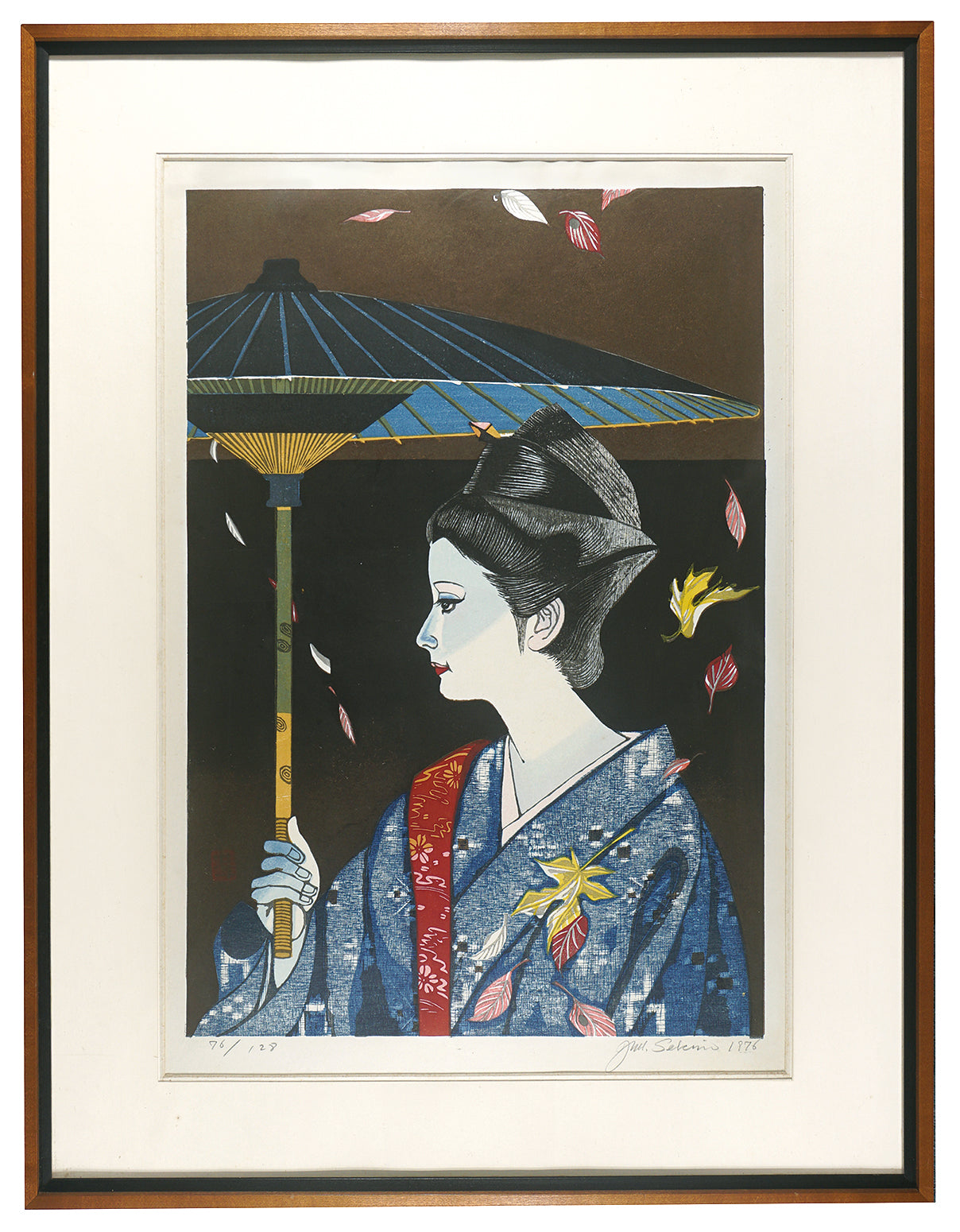 Sekino Junichiro"Takeko Sato dancing Hanakaze"