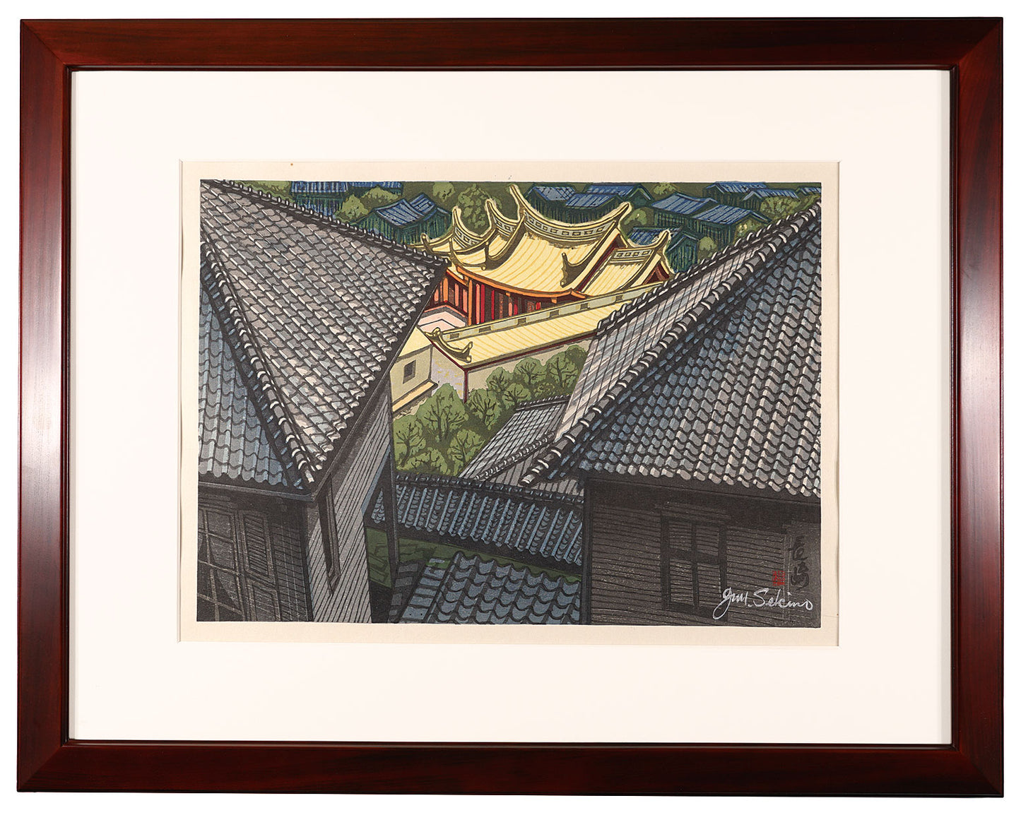 Sekino Junichiro"Nagasaki Confucius Shrine"