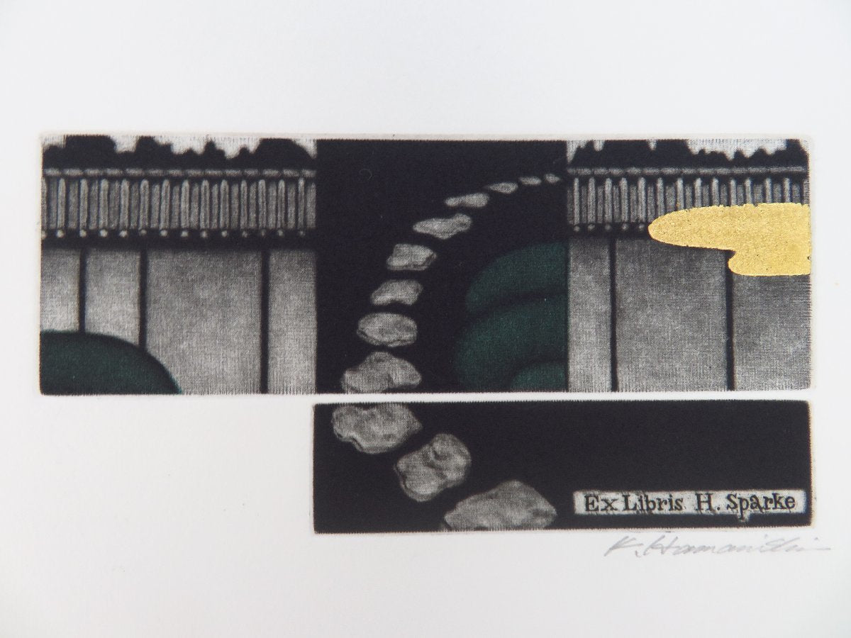 HAMANISHI KATSUNORI Ex Libris