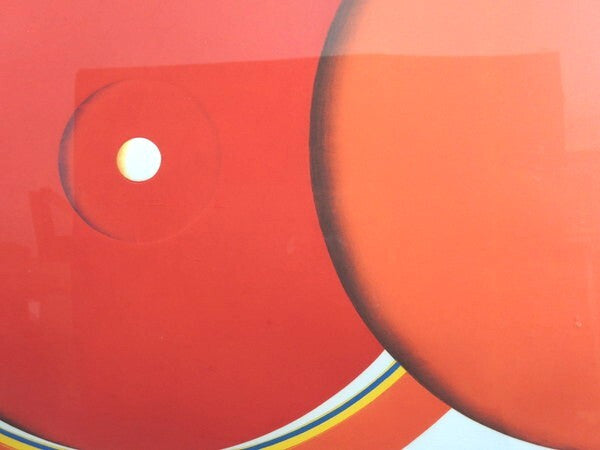 KUSAKA KENJI "Red heart circle 02-1"