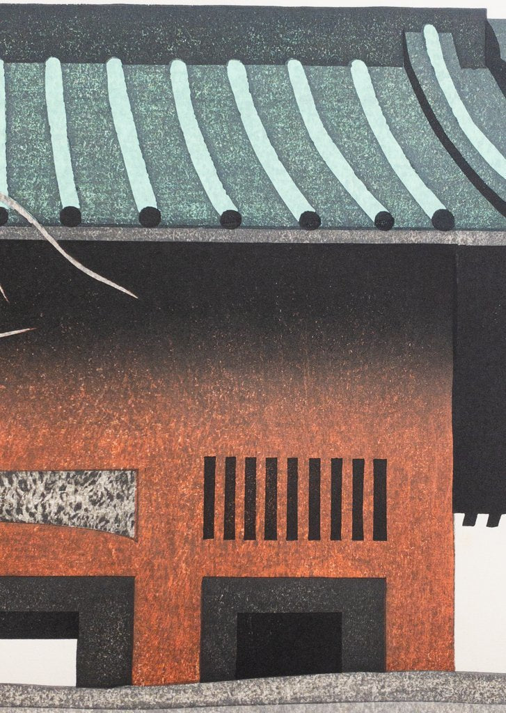 SAITO KIYOSHI "Gate Myohonji Temple, Kamakura (Ⅱ)"