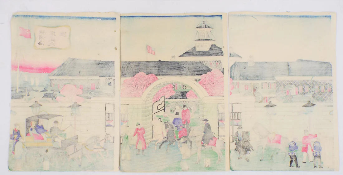 Yoshitora "Yokohama coast road"