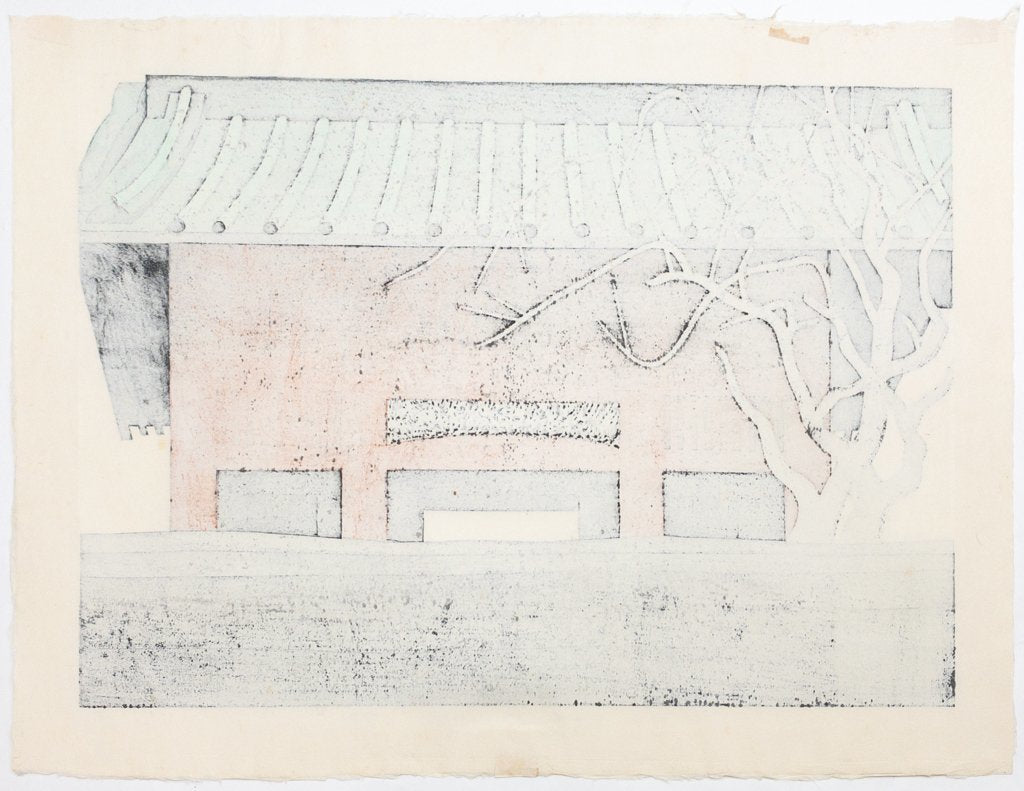 SAITO KIYOSHI "Gate Myohonji Temple, Kamakura (Ⅱ)"