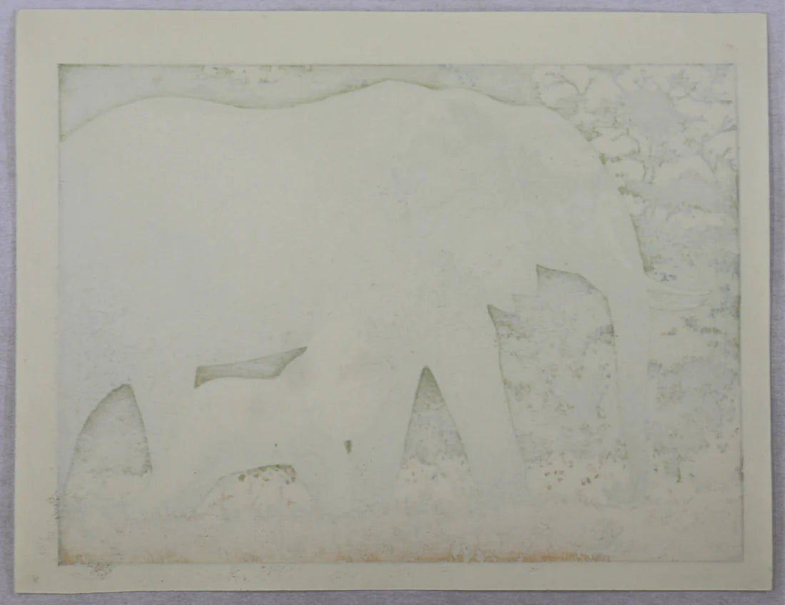 Yoshida Toshi "Elephants"