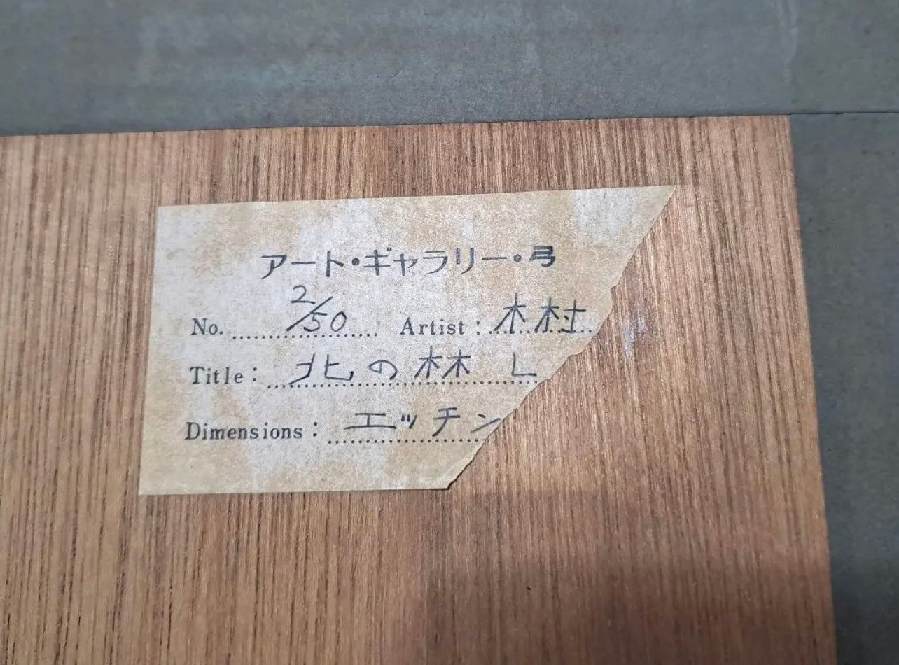 Kimura Shigeru "Northern Forest"