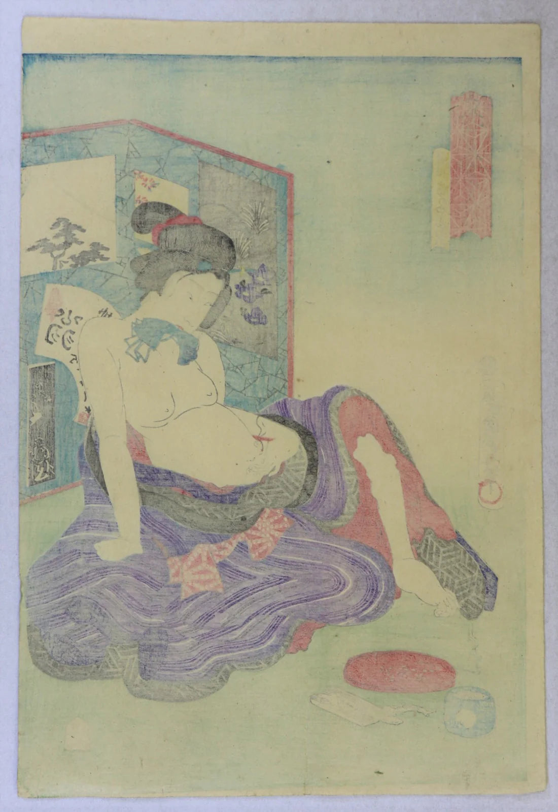 Utagawa Kunisada II "A collection of Tokyo Beauties"