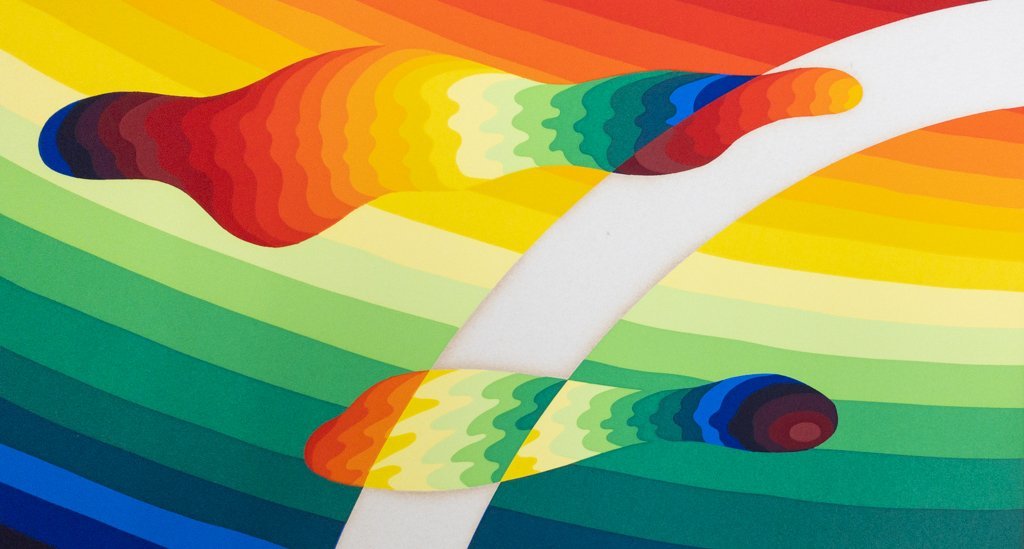Ay-O "Stop the rainbow"