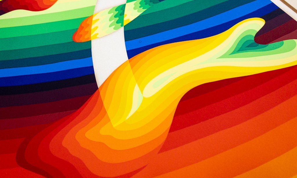 Ay-O "Stop the rainbow"