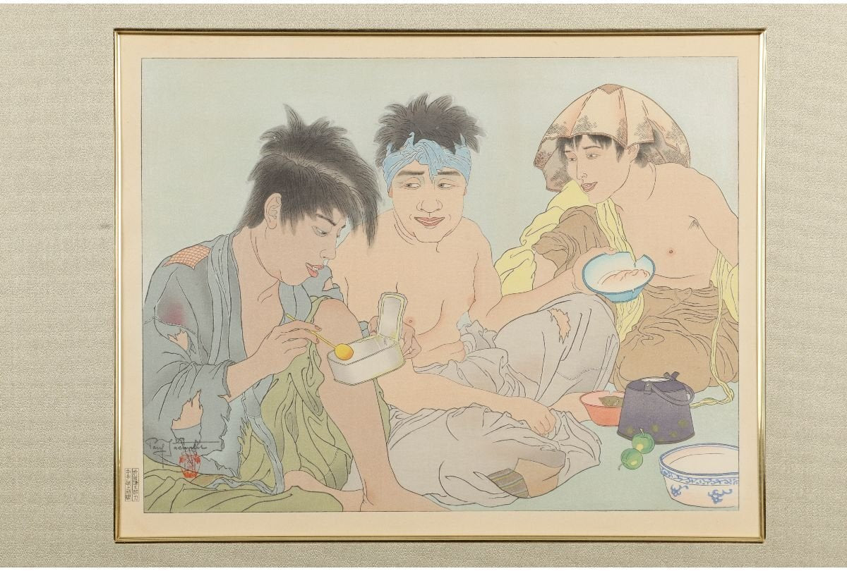 Paul Jaclay "Meals of beggars (Korea)"