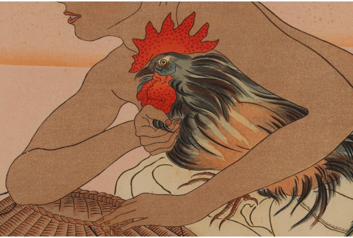 Paul Jaclay "Cockfighting (Korea)"