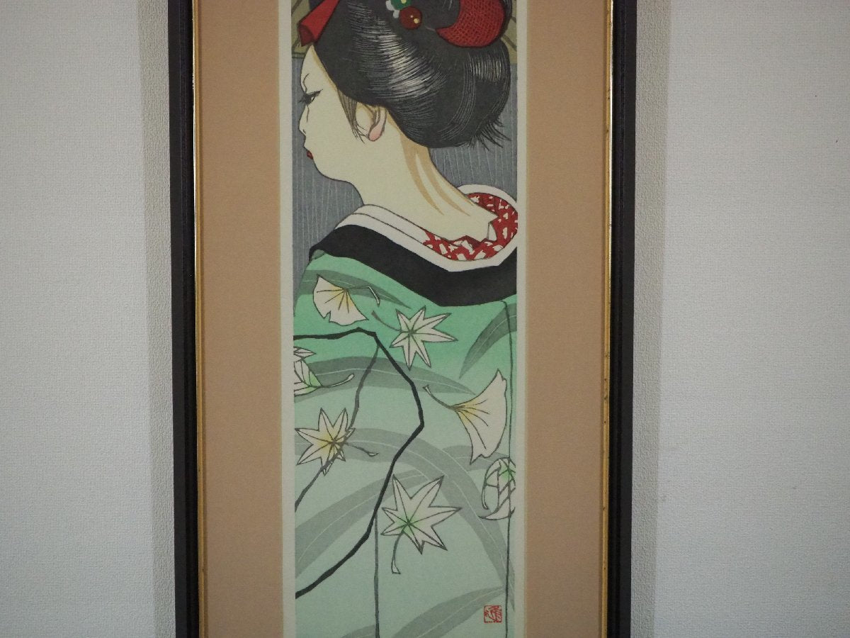 Sekino Junichiro "Maiko 12 months Autumn rain"