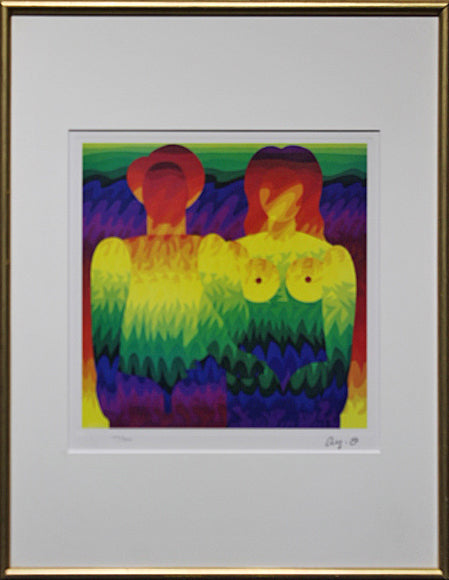 Ay-O "Rainbow man and woman B"