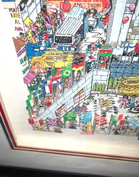 Charles Fazzino "Novenber in NewYork DX"