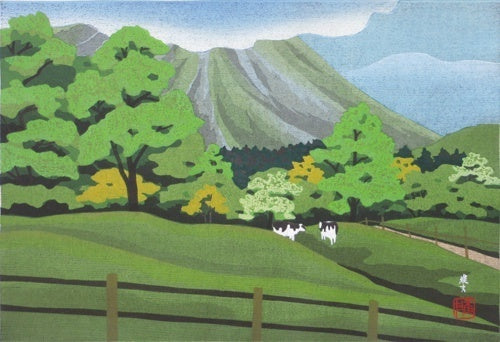 IDO MASAO "spring in Koiwai"