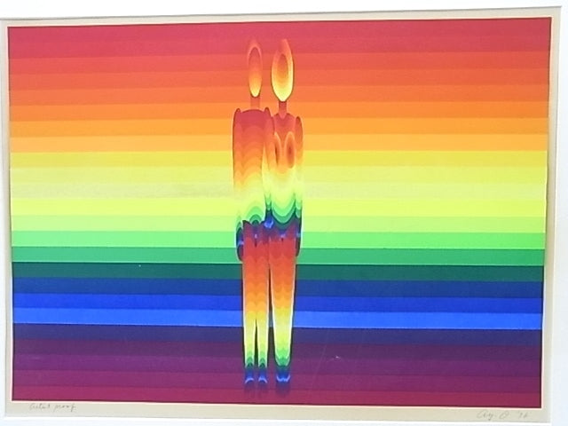 Ay-O "Rainbow Couple"