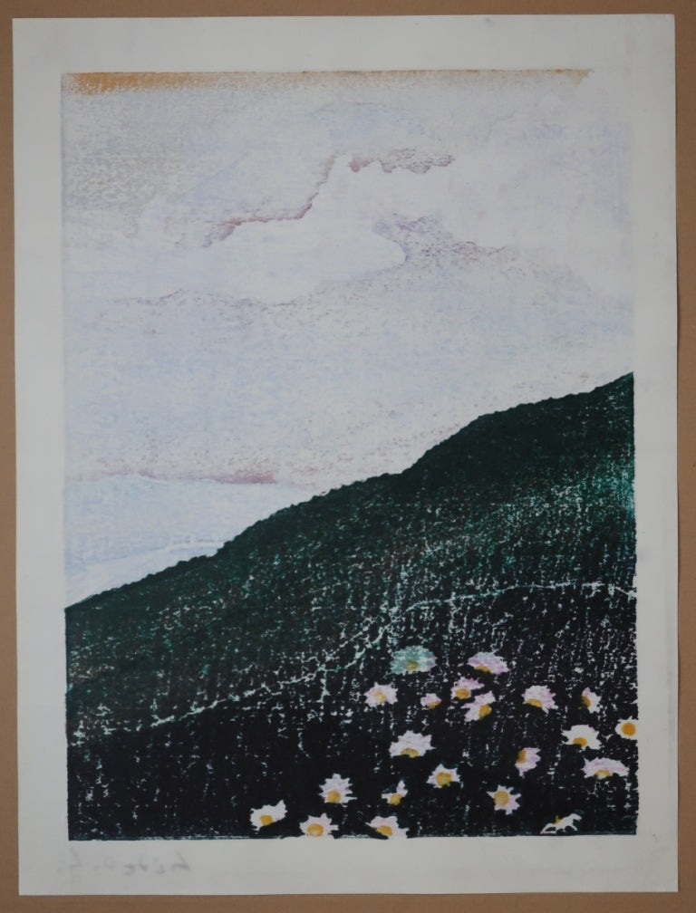 Hagiwara Hideo "Remaining flowers 36 Mt."