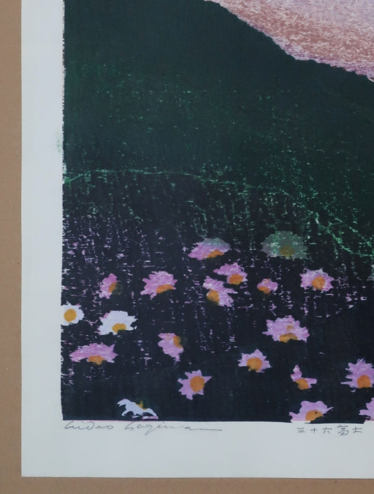 Hagiwara Hideo "Remaining flowers 36 Mt."