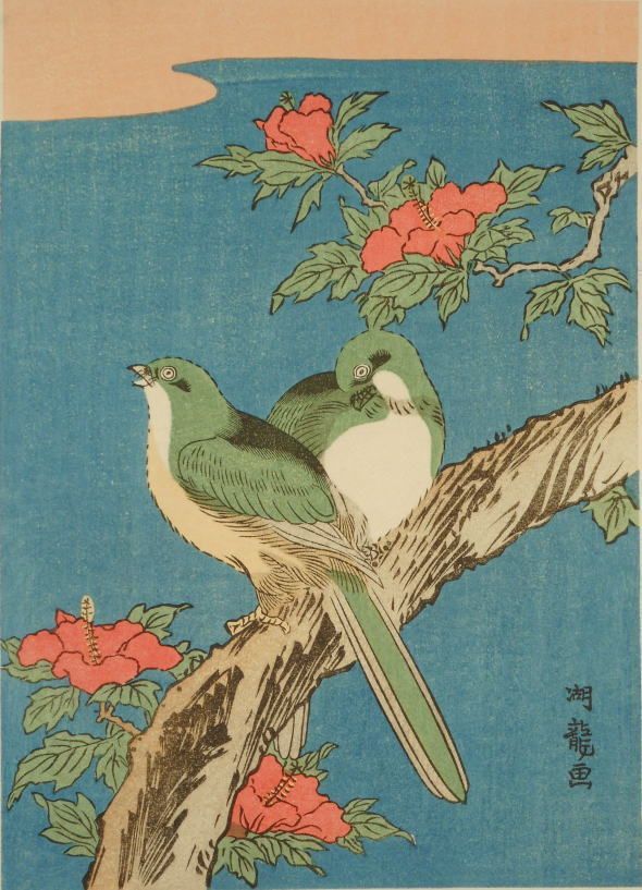 Isoda Koryusai "Little Birds and Fowl"