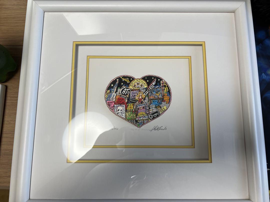 Charles Fazzino "the Heart of Broadway"