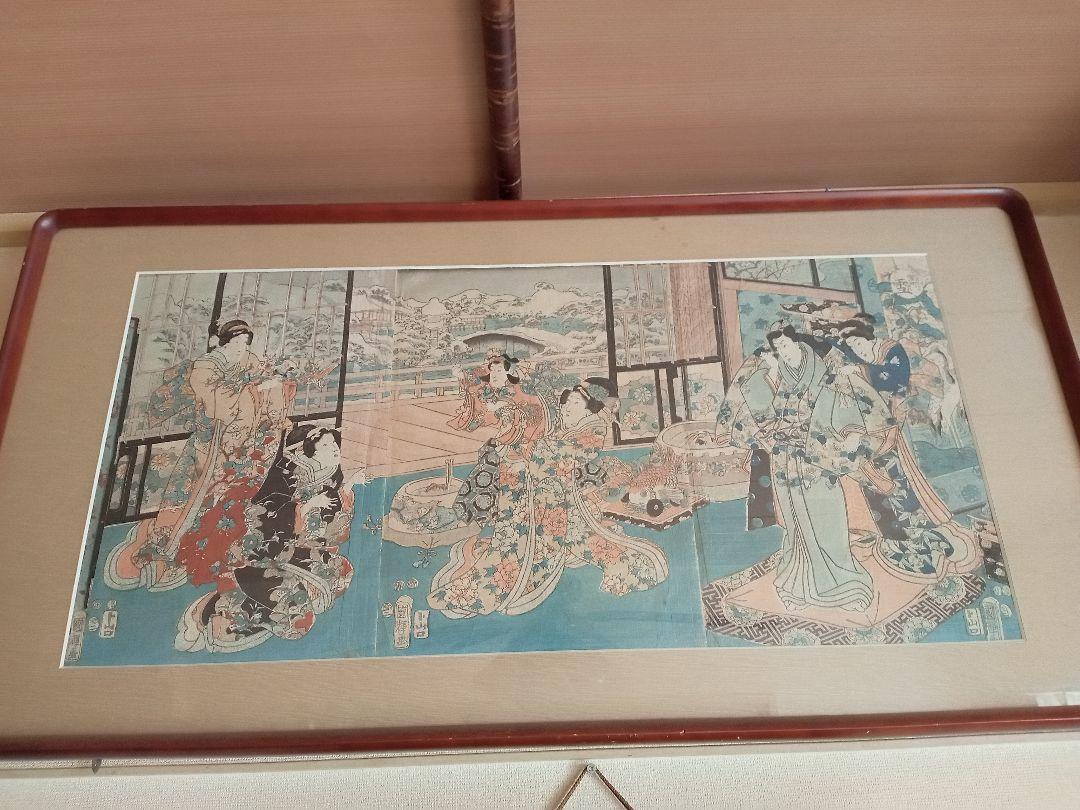 Utagawa Kuniteru "Muromachi no Yuki"