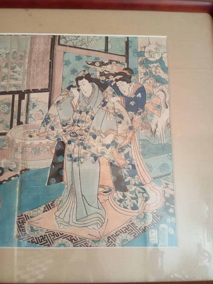 Utagawa Kuniteru "Muromachi no Yuki"