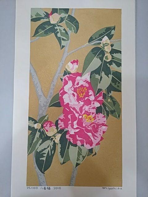 Yoshida Masaki "Hyakka-fu Yae camellia"