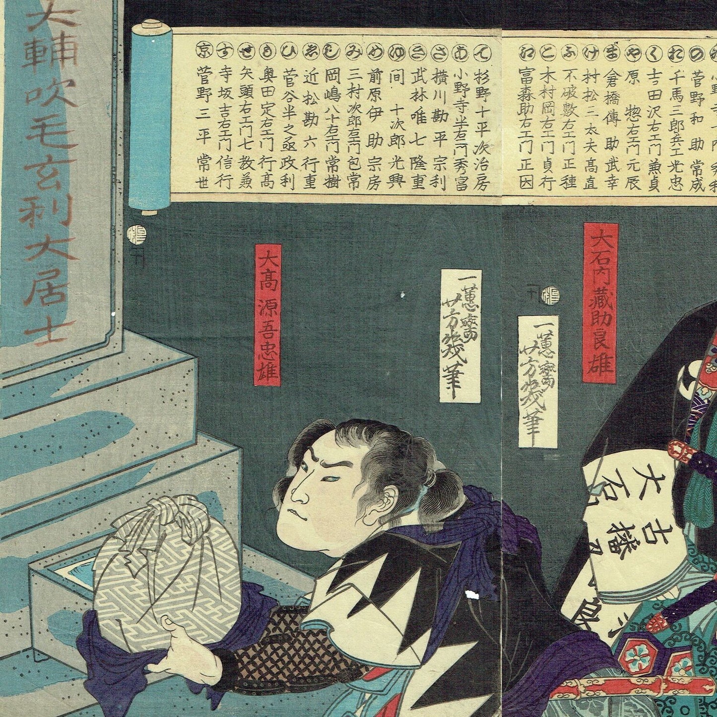 Ochiai Yoshiiku "Surnames of volunteers"