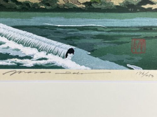 IDO MASAO "Kamogawa row of houses"