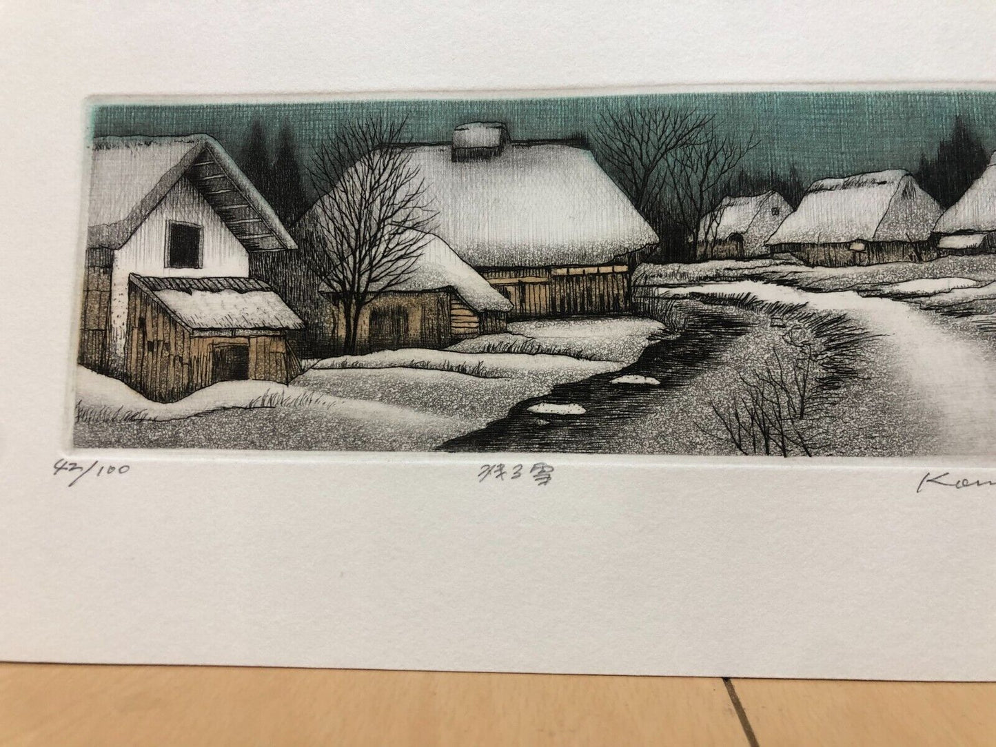 Koichi Sakamoto "lingering snow"
