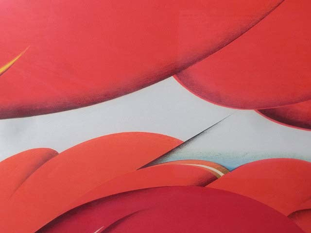KUSAKA KENJI "Red Landscape"