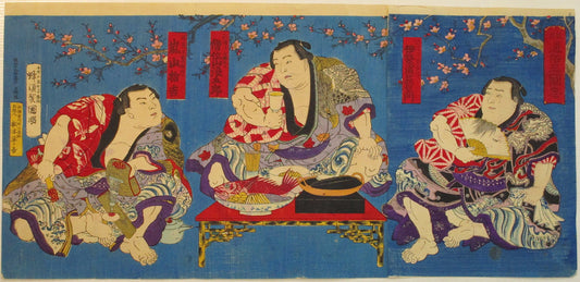 Utagawa Kuniaki "3-kingdoms"