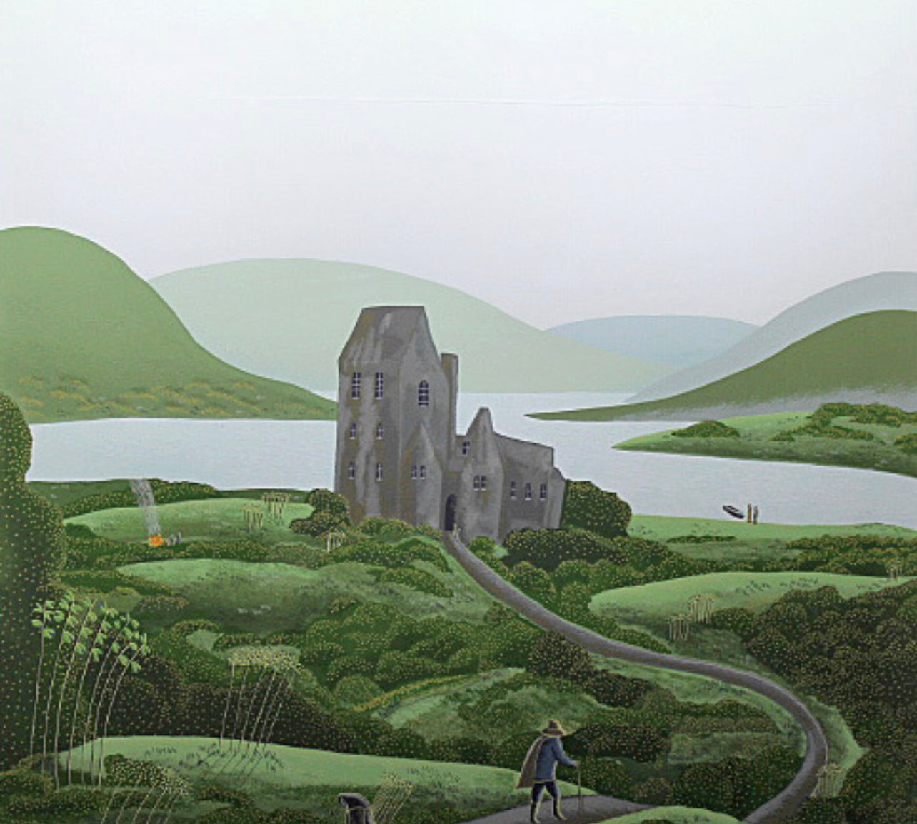 THOMAS MCKNIGHT "Irish Castle"