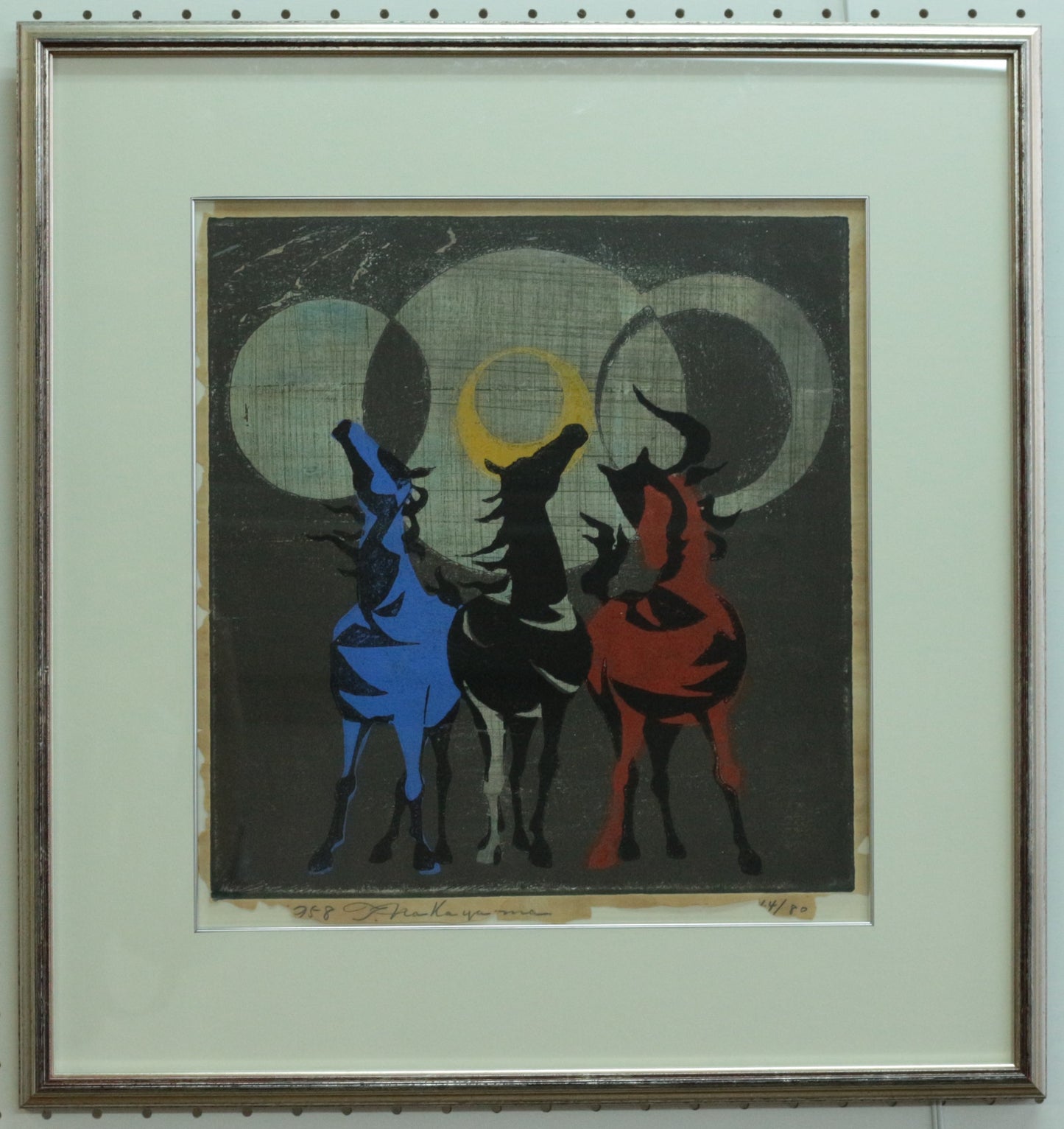 Nakayama Tadashi "Three Horses"