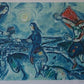 Marc Chagall "Lovers in the Paris sky"