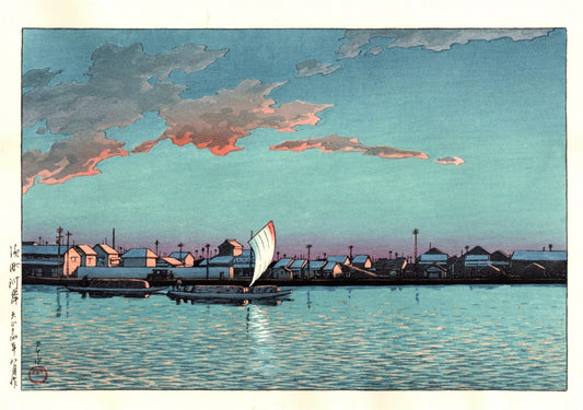 KAWASE HASUI "Hamachogashi"