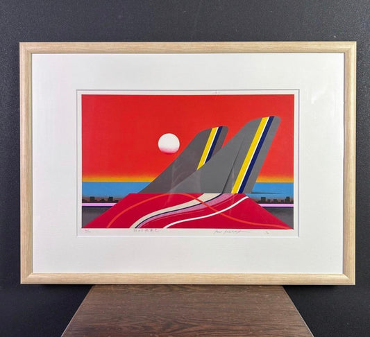 KUSAKA KENJI "Haneda airport nightfall"