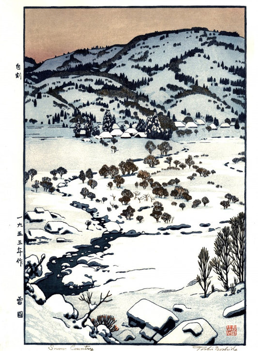 Yoshida Toshi "Snow Country"