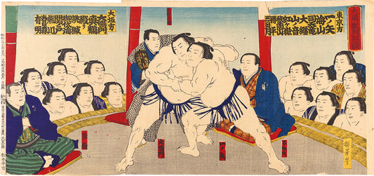 Yasuji Tankei "A Sumo Match"