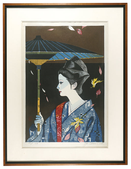 Sekino Junichiro"Takeko Sato dancing Hanakaze"