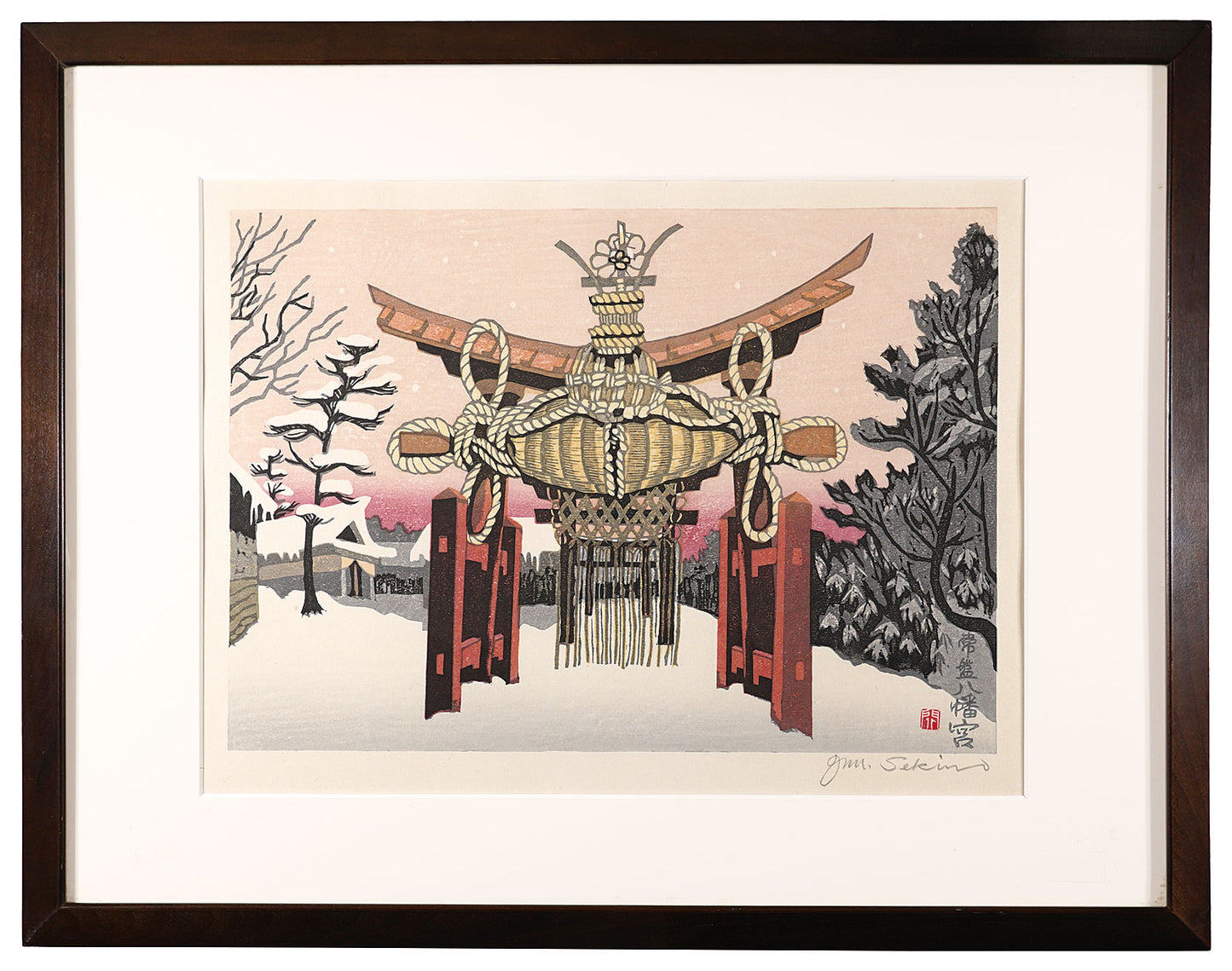 Sekino Junichiro "Tokiwa Hachimangu Shrine"