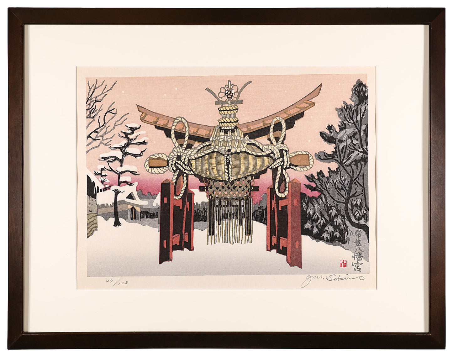 Sekino Junichiro"Tokiwa Hachimangu Shrine"