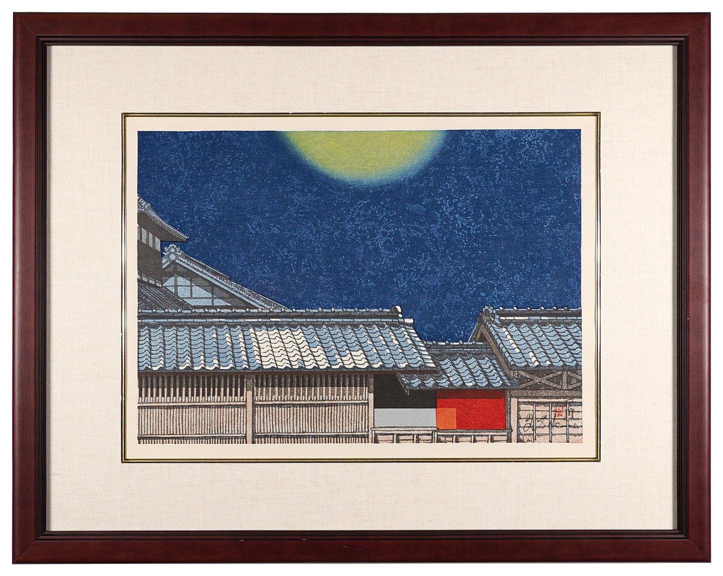 Sekino Junichiro"The Fifty-three Stations of the Tokaido / Futagawa"