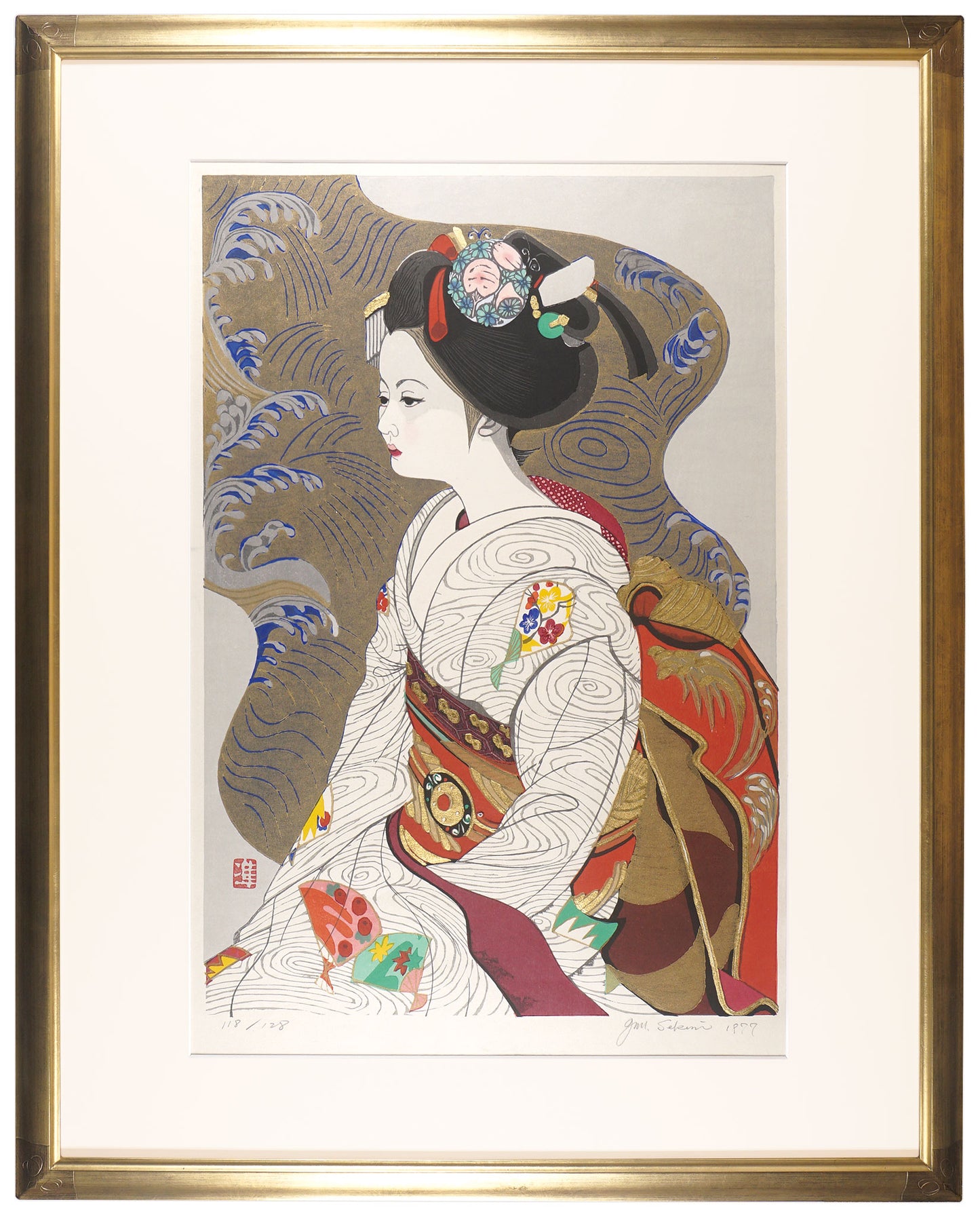 Sekino Junichiro "Golden Waves"