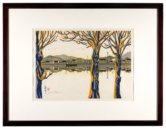 Sekino Junichiro"The Fifty-three Stations of the Tokaido / Fuchu"