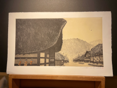 Hiroto Norikane "Mountain Village (Aidu)"