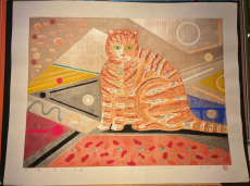 Kimura Yoshiharu "Thinking Cat"