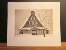 Hiroto Norikane "Snowing Gokayama"