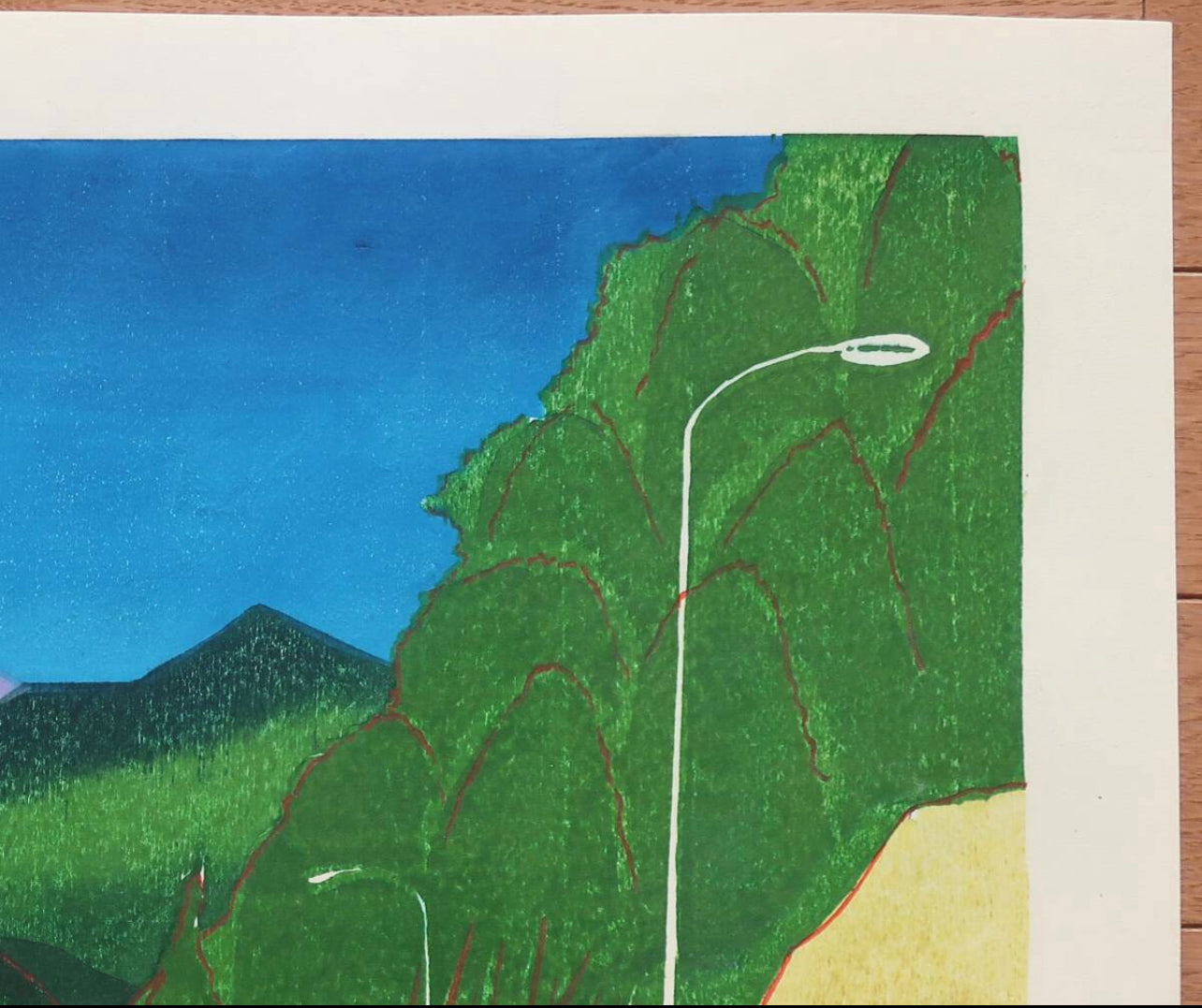 HAGIWARA HIDEO "Near the end of highway"