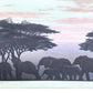 YOSHIDA TOSHI "Evening in East Africa"