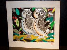 Kimura Yoshiharu "Red Berry and Owl"